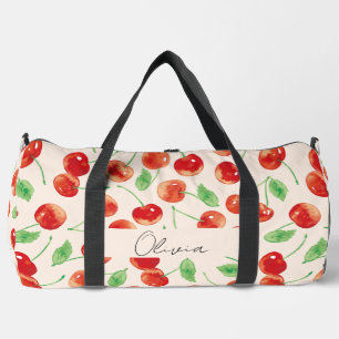 Bolso De Deporte Grande Cerezas rojas dulces