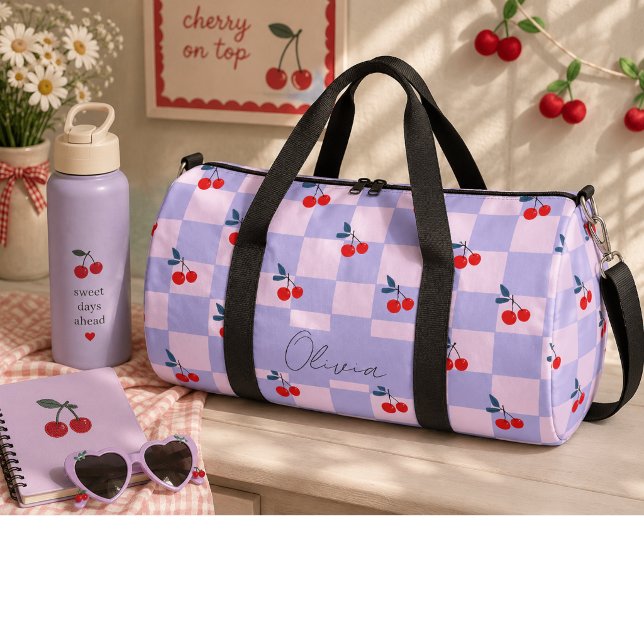 Bolso De Deporte Grande Cerezas rojas dulces  (Subido por el creador)