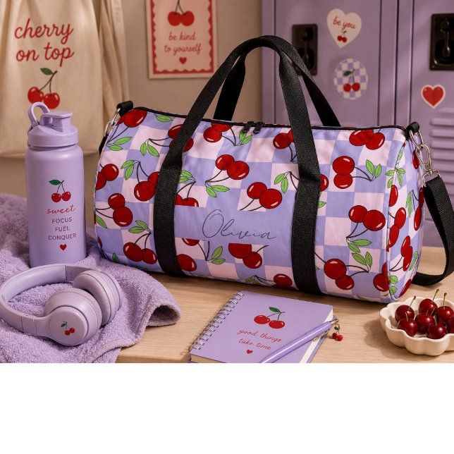Bolso De Deporte Grande Cerezas rojas dulces  (Subido por el creador)
