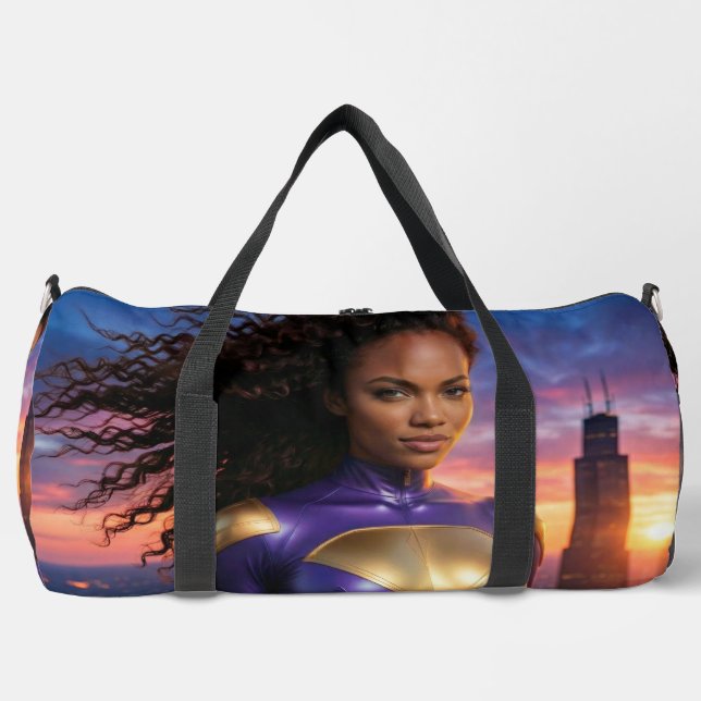 BOLSO DE DEPORTE GRANDE CHICAGO - ILLINOIS (Anverso)