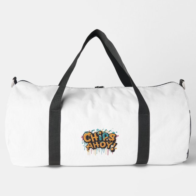 Bolso De Deporte Grande Chips Ahoy (Anverso)
