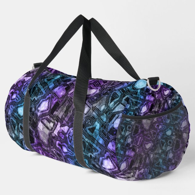 Bolso De Deporte Grande circuitos de piedras preciosas - sombra astro : (Esquina derecha)