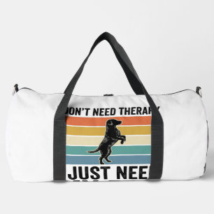 Bolso De Deporte Grande Cita de Terapia para Amantes de Perros Diseño de G