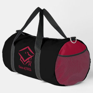 Bolso De Deporte Grande Clase de graduación del año Personalizar 2025 BLKD