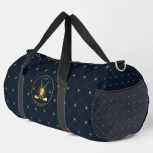Bolso De Deporte Grande Clubes de golf de oro