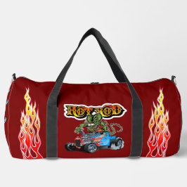 Bolso De Deporte Grande Coche tuneado retro de dibujos animados