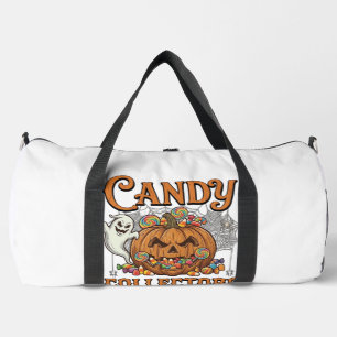 Bolso De Deporte Grande Coleccionistas de Dulces Bienvenidos Calabaza Fant
