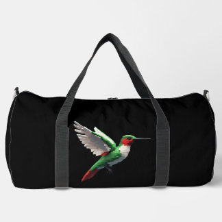 Bolso De Deporte Grande Colibrí verde