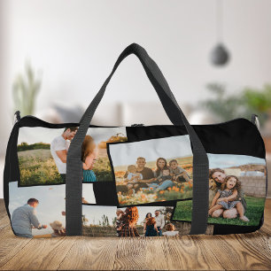 Bolso De Deporte Grande Collage de fotos moderno de 5 Personalizados fotog