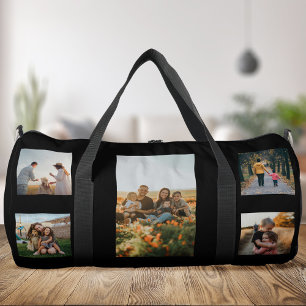 Bolso De Deporte Grande Collage de fotos Personalizado moderno