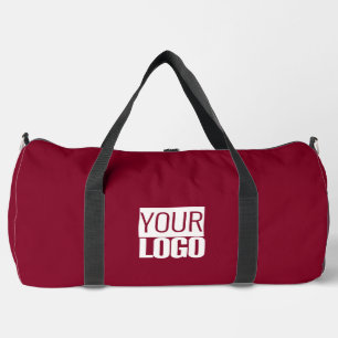Bolso De Deporte Grande color burgundy - añadir logotipo