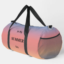 Bolso De Deporte Grande Color gradiente de amanecer de mi era de verano