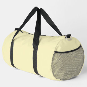 Bolso De Deporte Grande Color sólido amarillo de mantequilla