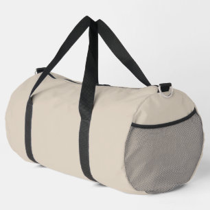 Bolso De Deporte Grande Color sólido de línea natural