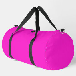 Bolso De Deporte Grande Color sólido magenta caliente