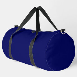 Bolso De Deporte Grande Color sólido marino oscuro