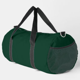 Bolso De Deporte Grande Color sólido verde oscuro