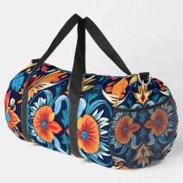 Bolso De Deporte Grande Colorida elegancia floral de Boho: Vibrante Mandal