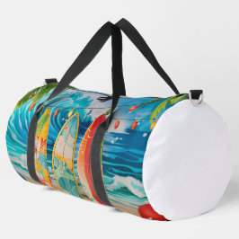 BOLSO DE DEPORTE GRANDE COLORIDAS BARRILLAS DE SUPERFICIE DE VERANO