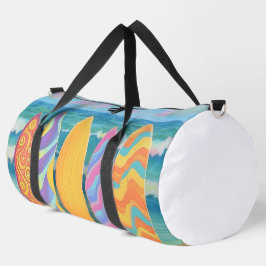 BOLSO DE DEPORTE GRANDE COLORIDAS BARRILLAS DE SUPERFICIE DE VERANO