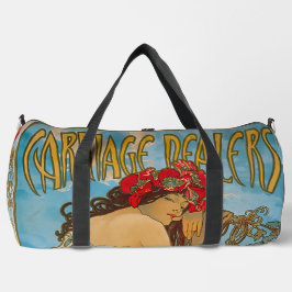 Bolso De Deporte Grande Comerciantes de transporte por Alphonse Mucha (190
