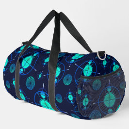 Bolso De Deporte Grande Connected Minds Pattern 2