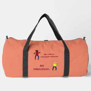 Bolso De Deporte Grande Convertirse en un bailarín versátil Salmon