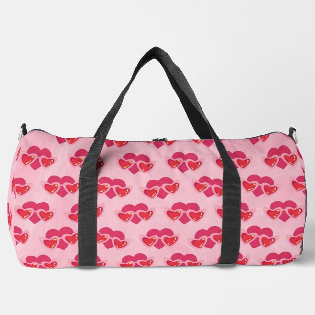Bolso De Deporte Grande Corazón (Anverso)