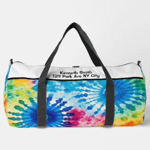 Bolso De Deporte Grande Corbata de Arcoíris Tinte Personalizado