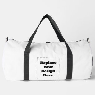 Bolso De Deporte Grande Crea tu propio blanco