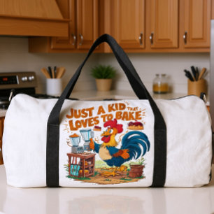 Bolso De Deporte Grande Creación de pastel de pollos culinarios