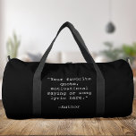 Bolso De Deporte Grande Crear su propia cotización<br><div class="desc">Crea tu propio bolso de cita personalizado. Presenta una tipografía de máquina de escribir minimalista.</div>