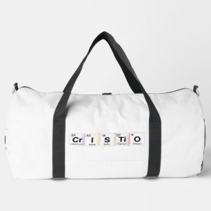 Bolso De Deporte Grande Cristo Elementos Químicos