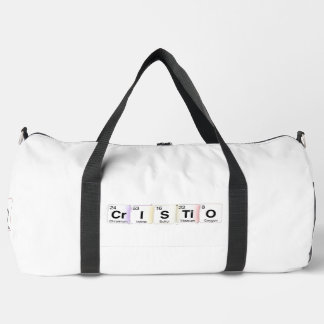 Bolso De Deporte Grande Cristo Elementos Químicos