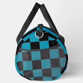 Bolso De Deporte Grande Cuadros Grandes