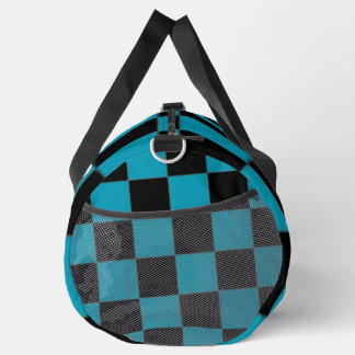 Bolso De Deporte Grande Cuadros Grandes