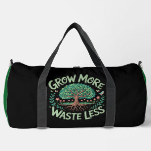 Bolso De Deporte Grande Cultiva Más, Desecha Menos Árbol