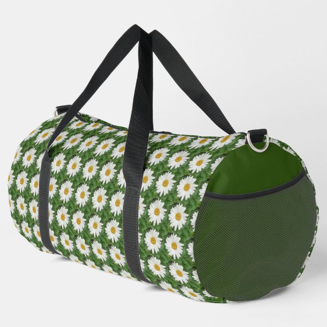 Bolso De Deporte Grande Daisy blanco (Esquina derecha)