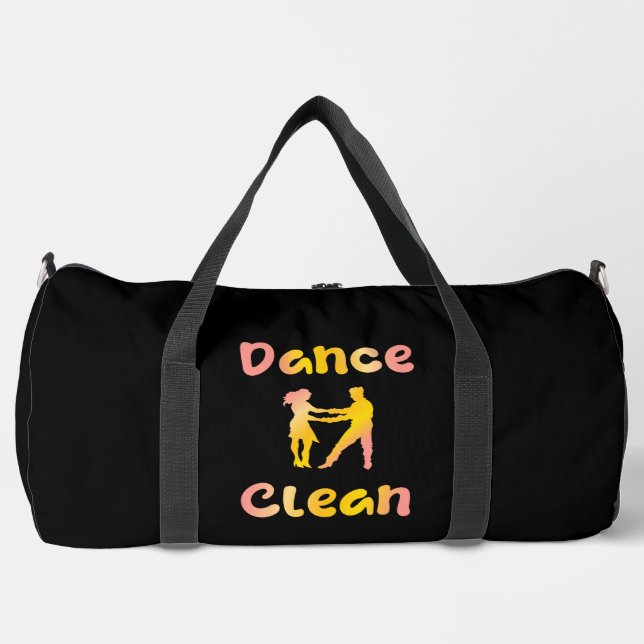 Bolso De Deporte Grande Dance Clean Cava Rosa (Anverso)