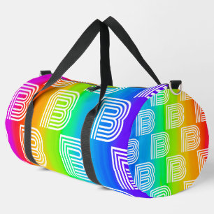 Bolso De Deporte Grande Declaración Arcoíris