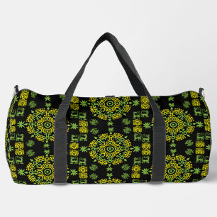 Bolso De Deporte Grande Decoración artística azteca mexicana en casa