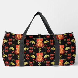 Bolso De Deporte Grande Decoración del hogar escandinavo Viking Norsemen