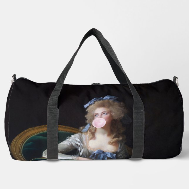 Bolso De Deporte Grande Demure with Pink Bubble Gum (Anverso)