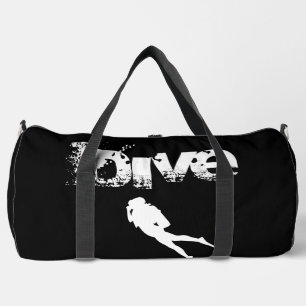 Bolso De Deporte Grande Deporte de buceo, Bandera de Buceo Americana SCUBA