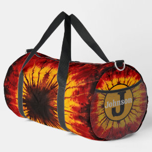 Bolso De Deporte Grande Deporte de Monograma Personalizado con Tie Dye Fue