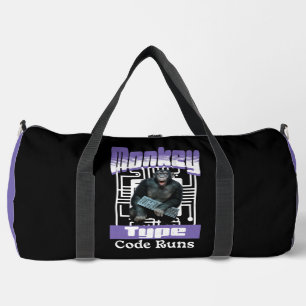 Bolso De Deporte Grande Desarrollador Full-Stack de tipo mono, código se e
