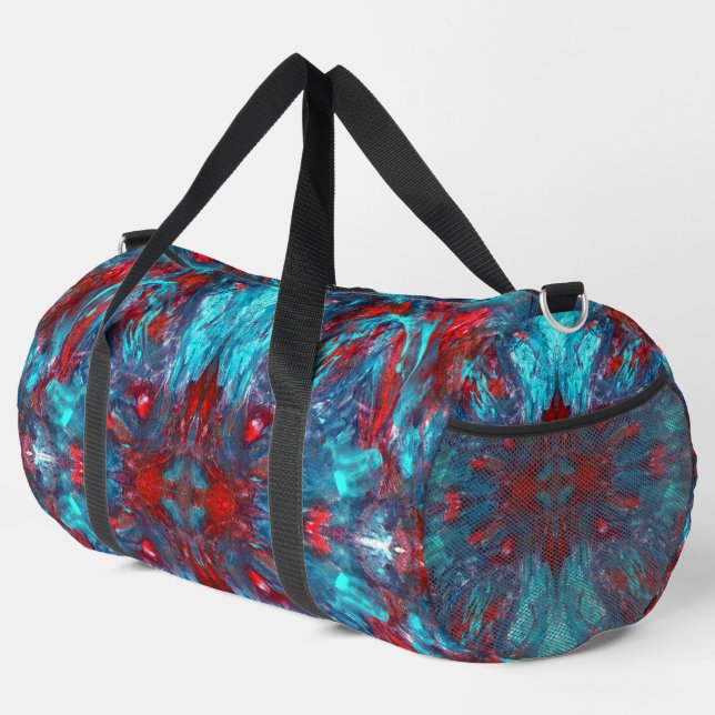 Bolso De Deporte Grande Desvanecimiento de caverna (Esquina derecha)