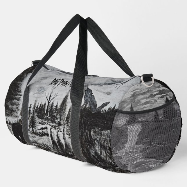 Bolso De Deporte Grande DG Paintings Valle Salvaje  (Esquina derecha)
