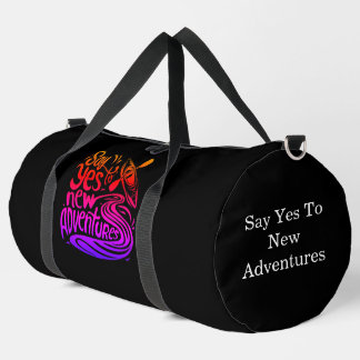 Bolso De Deporte Grande Di sí a las nuevas aventuras