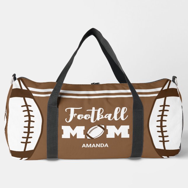 Bolso De Deporte Grande Día personalizado de la madre en el fútbol (Anverso)